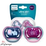 پستانک-اونت-بالای-18-ماه-الترا-ایر-فیل-و-LOVE-کد-SCF349/22 (2)