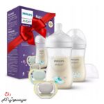 ست-هدیه-اونت-2-عدد-شیشه-شیر-2-عدد-پستانک-قطبی-SCD837/11-01