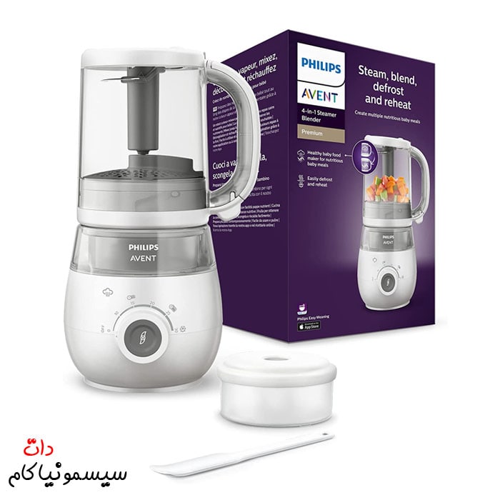 غذاساز-و-مخلوط‌کن-چهار-کاره-فیلیپس-اونت-پرمیوم-SCF883/01-03