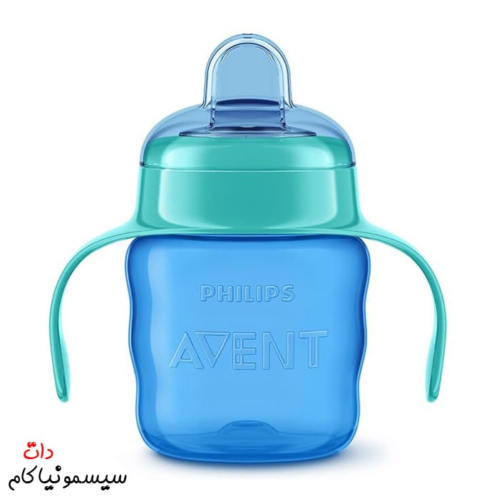 لیوان-دسته‌دار-آبخوری-اونت-با-دهنه-تمام-سیلیکونی-SCF551/05-01