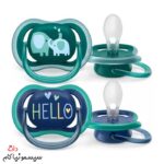 پستانک-اونت-الترا-ایر-بالای-18-ماه-فیل-و-HELLO-کد-SCF349/18 (2)