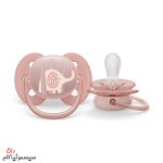 پستانک-اونت-0-تا-6-ماه-الترا-سافت-فیل-و-نخل-SCF091/09-2