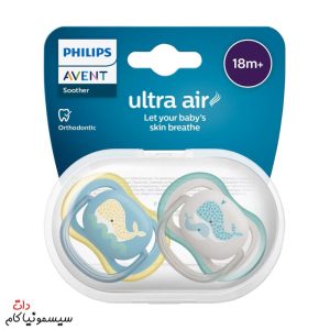 پستانک-اونت-مثبت-18-ماه-الترا-ایر-دلفین-SCF349/24-1