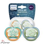 پستانک-شب-تاب-فیلیپس-اونت-مثبت-18-ماه-ستاره-و-ماه-SCF376/23-1
